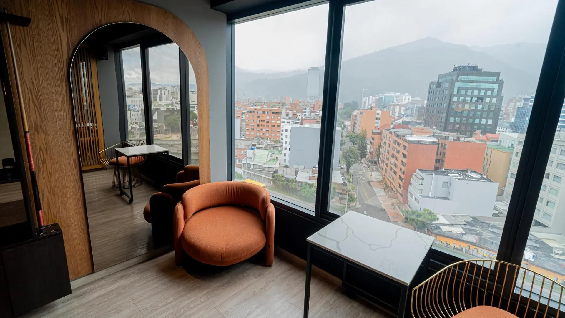 Daire Espectacular Apartaestudio Con Piscina Sobre La Calle 100 Bogotá